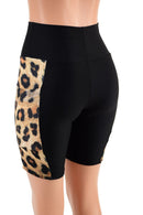 Bike Shorts with Side Panel Pockets - Coquetry Clothing