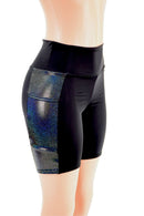 Bike Shorts with Side Panel Pockets - Coquetry Clothing