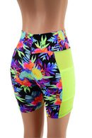 Bike Shorts with Side Panel Pockets - Coquetry Clothing