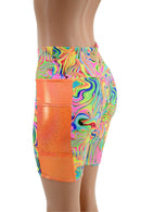 Bike Shorts with Side Panel Pockets - Coquetry Clothing