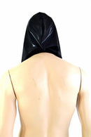 Black & Blue Lightning Reversible Infinity Festival Hood - Coquetry Clothing