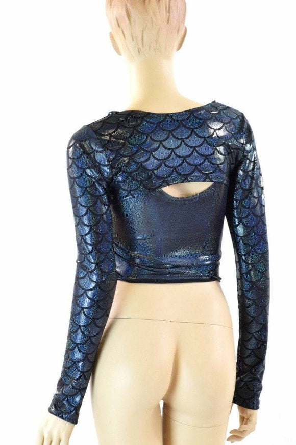 Black Dragon Bolero Dance Sleeves - Coquetry Clothing