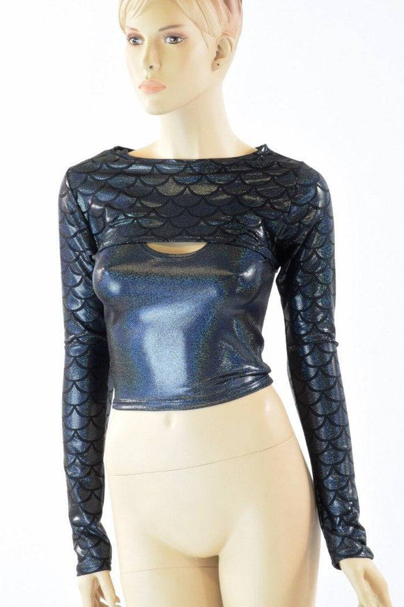 Black Dragon Bolero Dance Sleeves - Coquetry Clothing