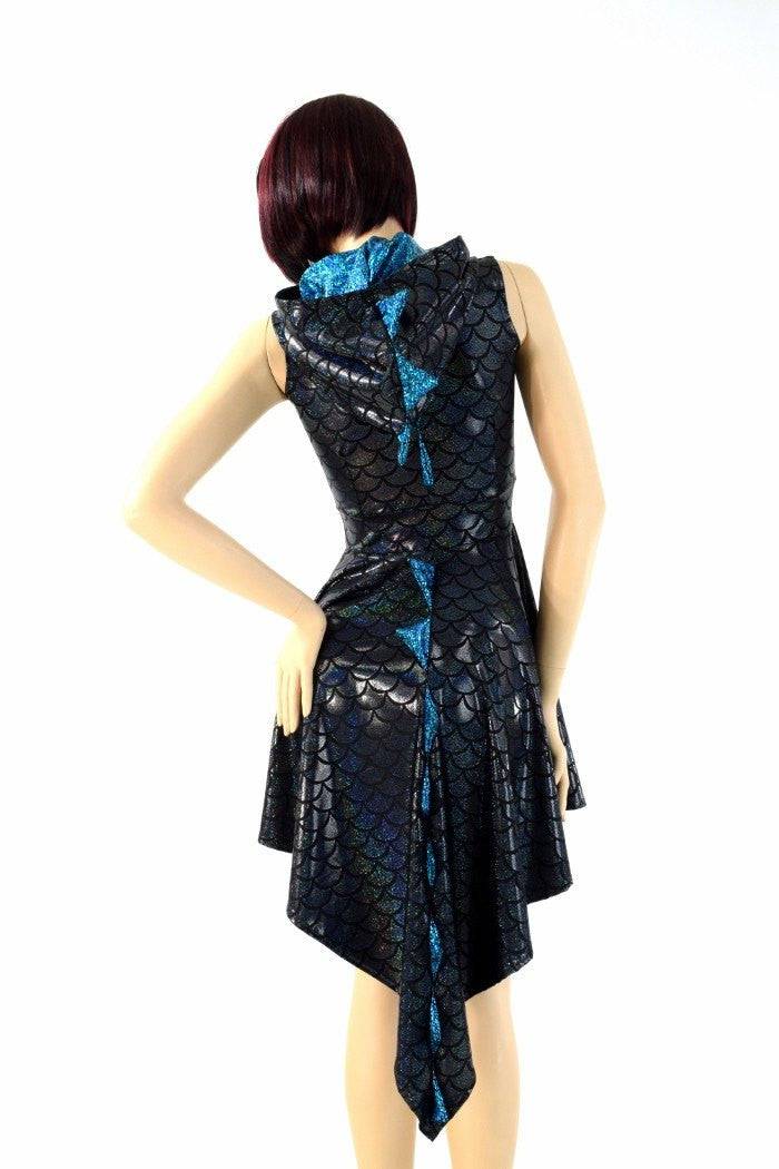dragon dress Black Dragon Hoodie Skater Dress