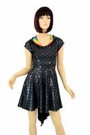 Black Dragon Hoodie Skater Dress - Coquetry Clothing