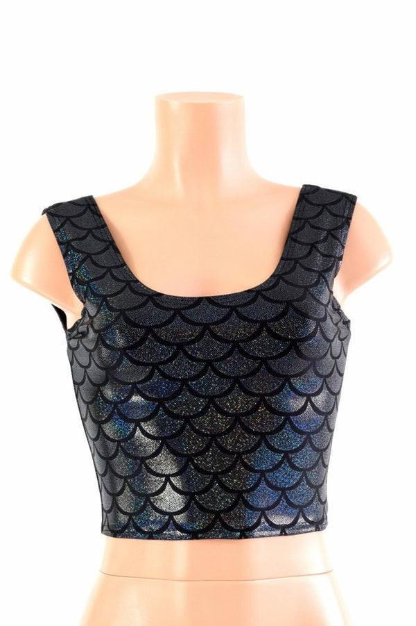 Black Dragon Scale Crop - 2