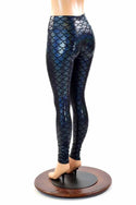 Black Dragon Scale Leggings - 2