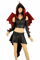 Black Dragon Set (+Dragon Wings!) - Coquetry Clothing