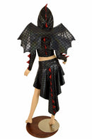 Black Dragon Set (+Dragon Wings!) - Coquetry Clothing
