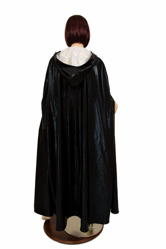 Black & Flashbulb Reversible Cape - Coquetry Clothing