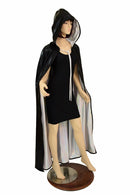 Black & Flashbulb Reversible Cape - Coquetry Clothing