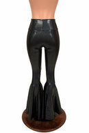 Black High Waist Bell Bottom Flares - Coquetry Clothing