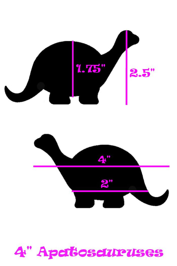 Black Holo Apatosaurus Pasties - 2