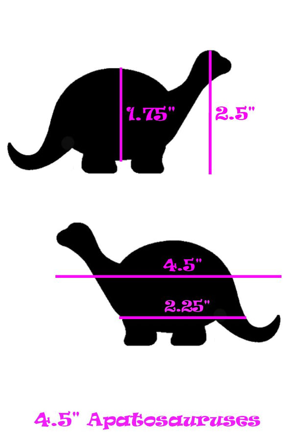 Black Holo Apatosaurus Pasties - 3