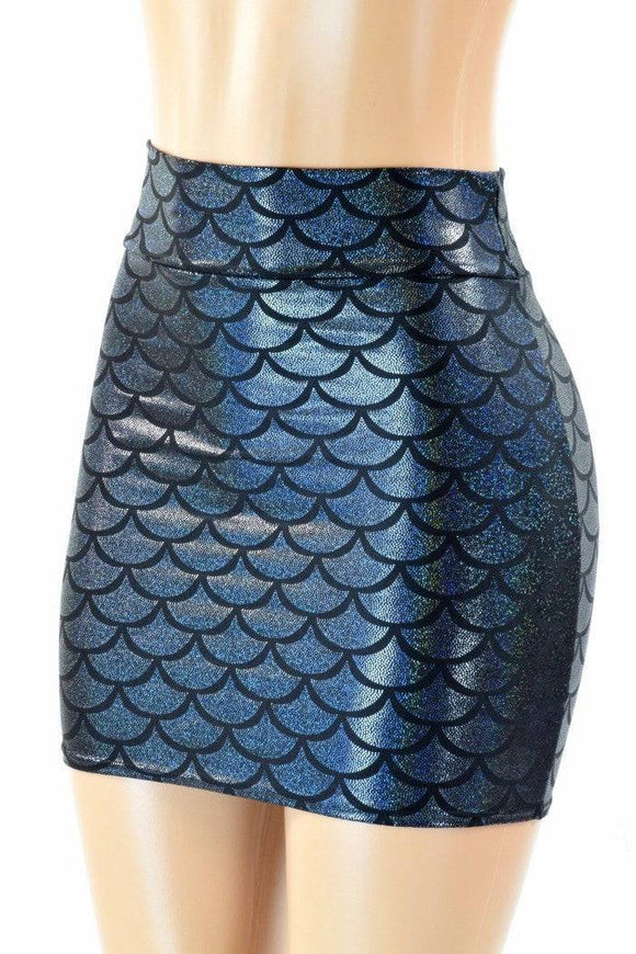Black Mermaid Bodycon Skirt - Coquetry Clothing