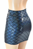 Black Mermaid Bodycon Skirt - Coquetry Clothing