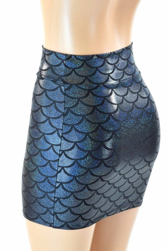 Black Mermaid Bodycon Skirt - Coquetry Clothing