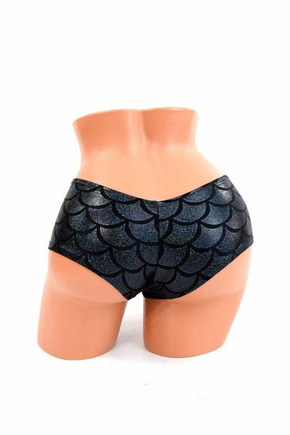 Black Mermaid Cheekies - Coquetry Clothing