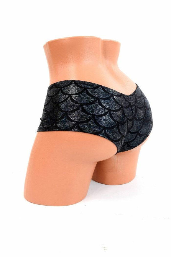 Black Mermaid Cheekies - Coquetry Clothing