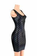 Black Mermaid Tank Dress - Coquetry Clothing