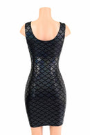 Black Mermaid Tank Dress - Coquetry Clothing