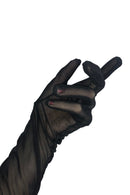 Black Mesh Gloves - Coquetry Clothing