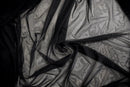 Black Mesh Hooded Racerback Duster - Coquetry Clothing