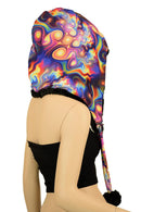 Black Minky Pom Pom Hood - Coquetry Clothing