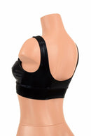 Black Mystique & Check Starlette Bralette - Coquetry Clothing