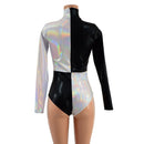 Black Mystique & Flashbulb Quad Color Blocked Romper - Coquetry Clothing