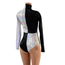Black Mystique & Flashbulb Quad Color Blocked Romper - Coquetry Clothing