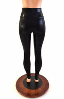 Black Mystique High Waist Leggings - Coquetry Clothing