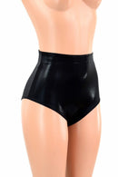 Black Mystique High Waist Siren Shorts - Coquetry Clothing