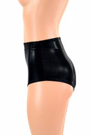 Black Mystique High Waist Siren Shorts - Coquetry Clothing
