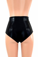 Black Mystique High Waist Siren Shorts - Coquetry Clothing