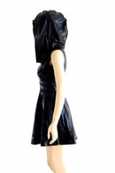 Black Mystique Hoodie Skater Dress - Coquetry Clothing