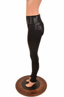 Black Mystique Pocket Leggings - Coquetry Clothing