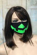 Black Mystique Pumpkin Face Mask - Coquetry Clothing