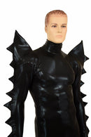 Black Mystique Spiked Romper - Coquetry Clothing