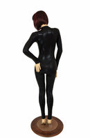 Black Mystique "Stella" Catsuit - Coquetry Clothing