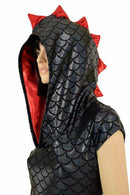 Black & Red Dragon Romper - Coquetry Clothing