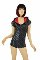 Black & Red Dragon Romper - Coquetry Clothing