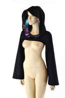 Black Soft Knit Galaxy Bolero - Coquetry Clothing