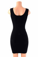 Black Soft Knit Tank Dress - Coquetry Clothing