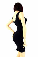 Black Soft Knit Tank Dress - Coquetry Clothing