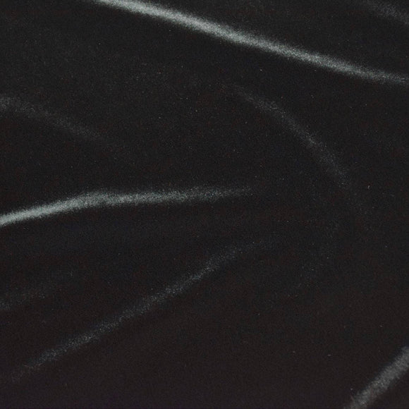 Black Stretch Velvet Fabric - Coquetry Clothing