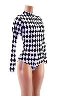 Black & White "Stella" Zipper Romper - Coquetry Clothing