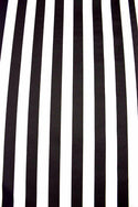 Black & White Stripe Long Sleeve Dress - 5