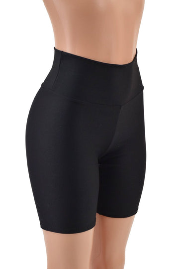 Black Zen Bike Shorts - Coquetry Clothing
