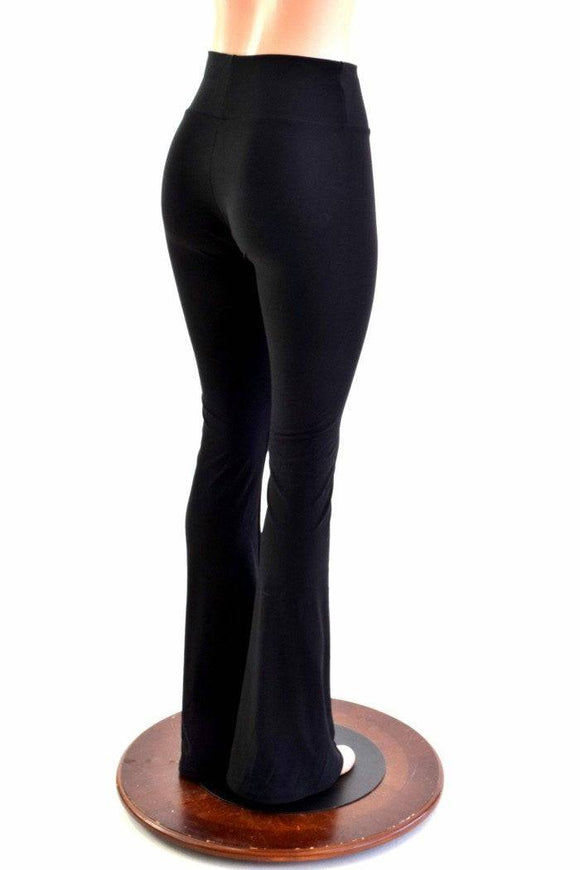 Black Zen Boot Cut Leggings - Coquetry Clothing